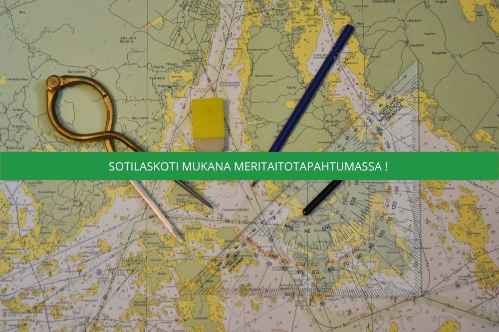 Meritaitotapahtuma Upinniemessä, jossa mukana Rannikkosotilaskotiyhdistys